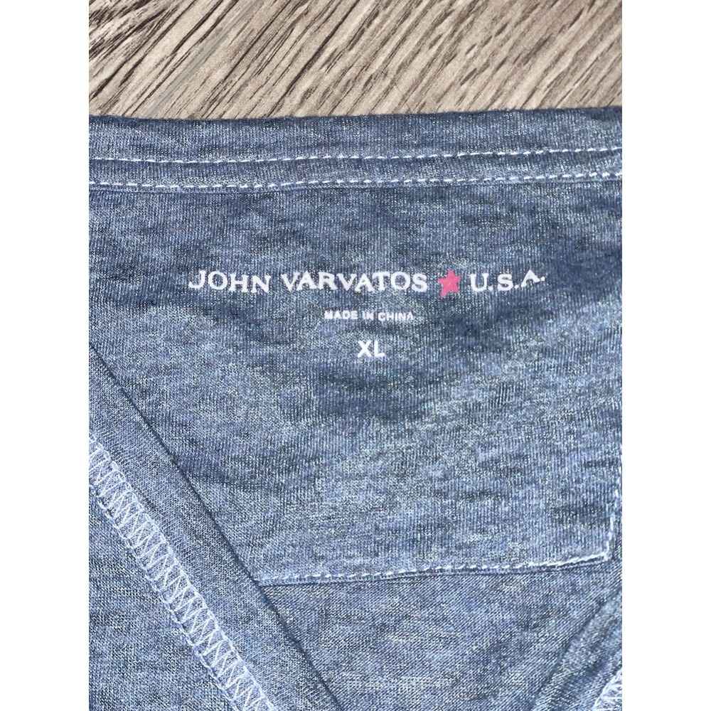 John Varvatos Gray Casual Button Down Shirt - Picture 5 of 8